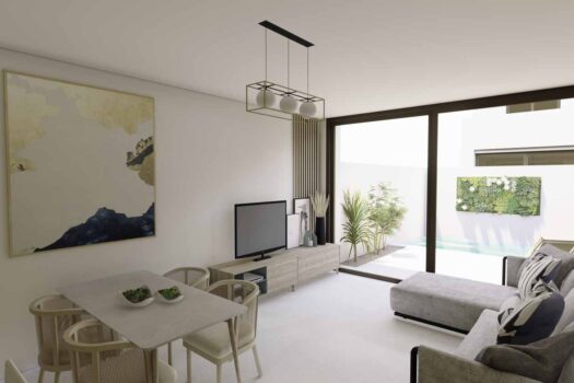 3 Bed, 2 Bath Townhouses with Private Pool, San Javier Ref: Carmen3